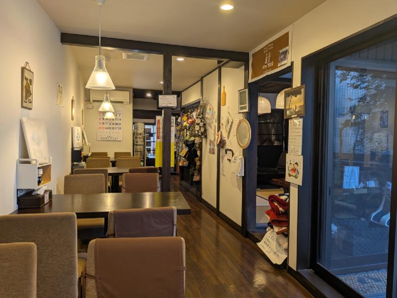 Cafe 茶人の店内